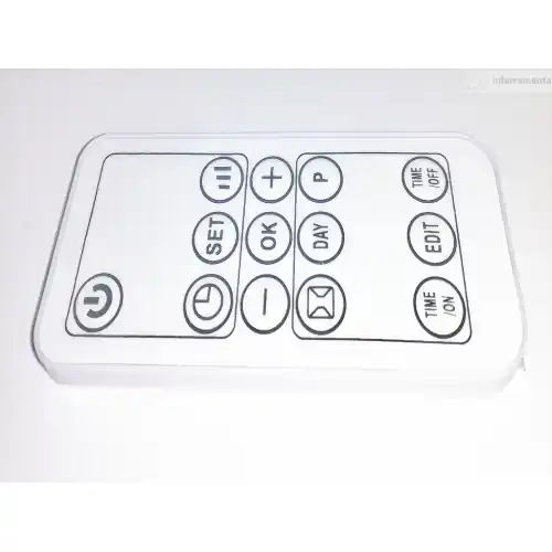 Telecomando di ricambio per ventilatore termoventilatore Teporus KPT-2000B 4501R ricambi Shop Nu