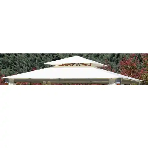 telo top copertura di ricambio per gazebo Top Alu 3x4 mt ecrù giardino Superprijs