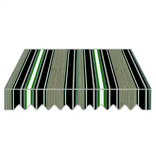 Tenda da sole a caduta P6002 cm 200x250 struttura in alluminio tessuto poliestere ombreggiante per esterno Koopje