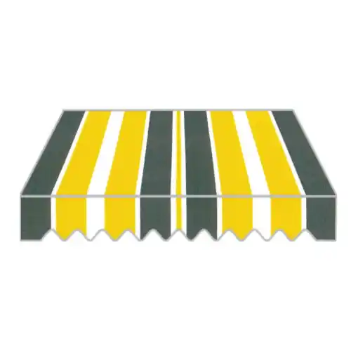 Tenda da sole con bracci retrattili P3002 cm 295x250 struttura in alluminio tessuto poliestere ombreggiante per esterno Beste Prijs