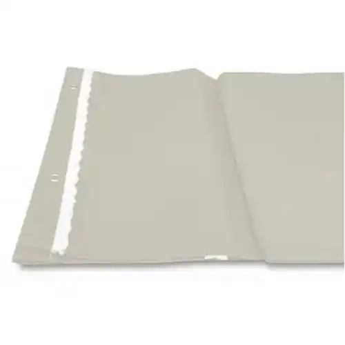Rechtstreeks Van De Fabrikant Tenda da sole per sormonto panna 140x250 cm in cotone lavabile stirabile ed impermeabile da giardino esterno