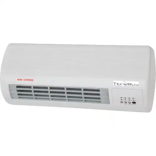 Teporus KPT 2000/4501R termoventilatore digitale a parete 1000/2000W Exclusieve Aanbieding