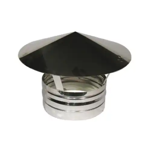 terminale in acciaio canne fumarie cappello comignolo camino Ø 80 mm Koop Vandaag