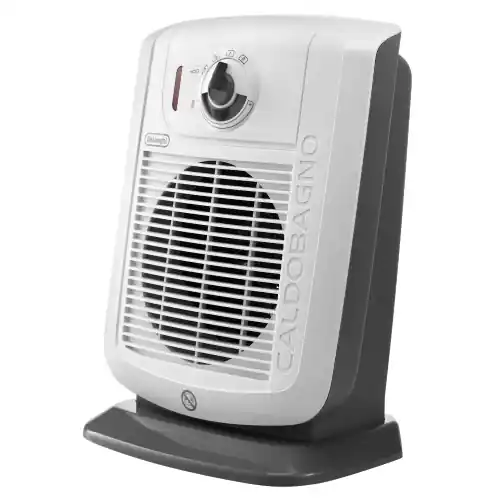 Termoventilatore caldobagno DeLonghi 1150/2000W 2 potenze con termostato ambiente e bassa rumorosità Populair
