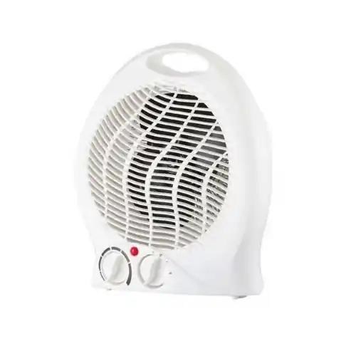 Termoventilatore termostato ambiente regolabile e 2 potenze 1000/2000W caldobagno con maniglia Seizoensaanbieding
