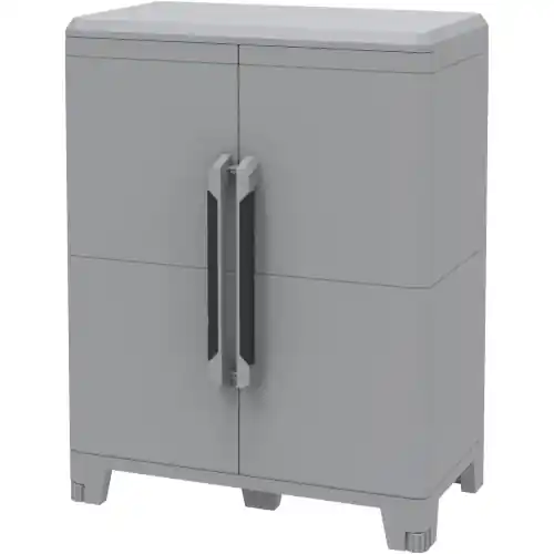 Weekendaanbieding Terry armadio transforming con 2 ante ripiani modulari adattabili cm 78x43x101h per esterni