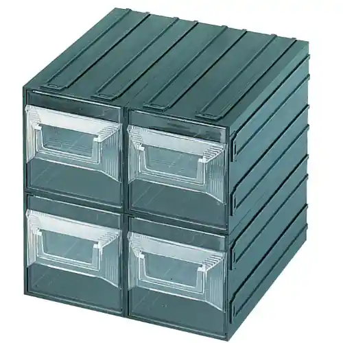 Alleen Vandaag Terry cassetta cassettiera portaminuteria Vision 17 a 4 scomparti cassetti