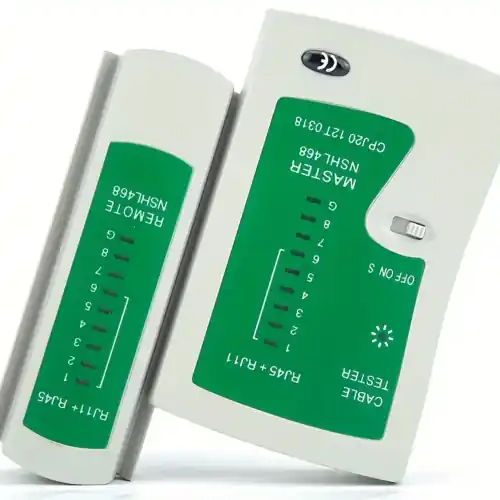 Tester cavi di rete Lan telefonico RJ45 RJ11 network Ethernet + custodia Shop Nu