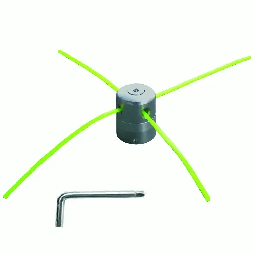 Testina in alluminio per decespugliatore a 4 fili con chiave esagonale ricambio Finale Uitverkoop