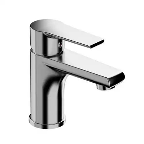 Actieprijs Tiemme miscelatore monocomando linea Ten per lavabo in ottone cromo Made in Italy