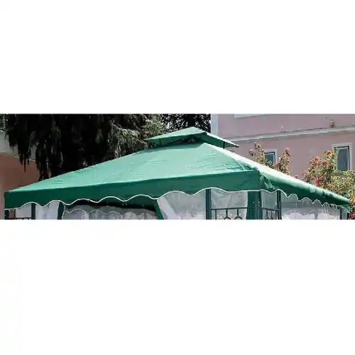 Voordeelprijs Top di ricambio per gazebo YF-3137R 3x3 mt in poliestere verde telo di copertura da esterno