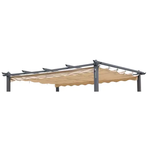 Top telo di copertura in poliestere ecrù per pergola 3x4 mt nuova versione 2018 arredo giardino Bestseller