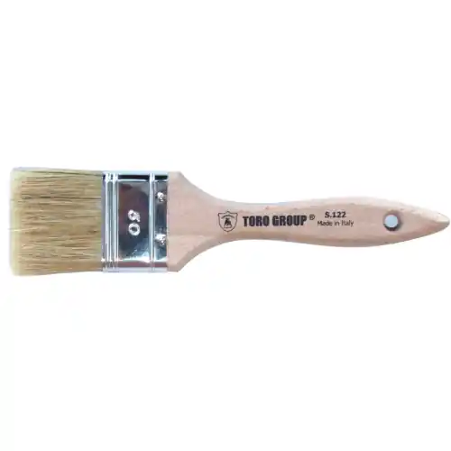 Toro Group pennellessa pennello S122 manico legno 30 mm setola bionda Populair
