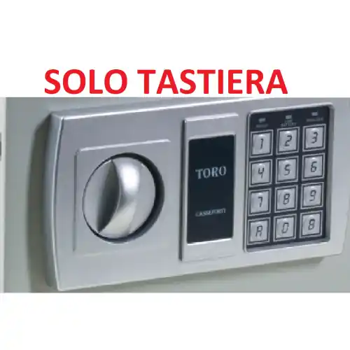 Toro tastiera di ricambio per cassaforte a mobile tipo Hotel ricambio Merkproduct