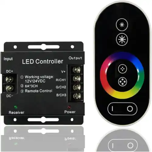 Shop Nu Touch series led controller rgb regolatore colore e intensità luci con telecomando