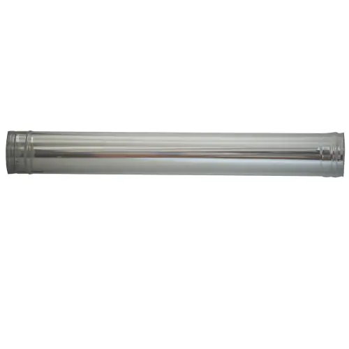 Uitverkoop Tubo in acciaio inox aisi 304 cm 100 d. 180 mm per stufa a legna pellet camino