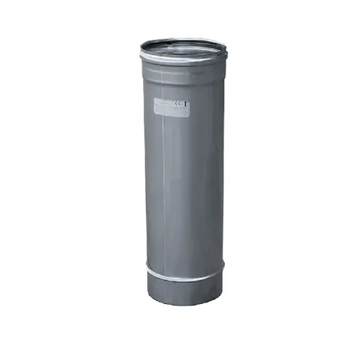 Tubo per canna fumaria in acciaio inox Ø 25 cm x h.0,5 mt spessore 0.5 mm fornito senza guarnizioni stufe camini Superprijs