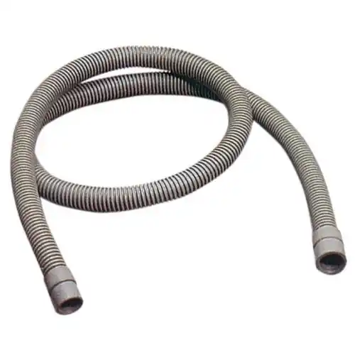 Premium Tubo scarico lavatrice Pvc corrugato curva 90° supporti lunghezza 150 cm lavatrice scarico tubo acqua