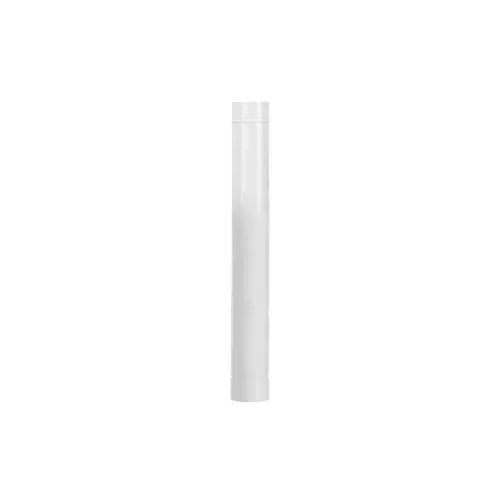 Aanbieding Tubo smaltato per stufe in acciaio porcellanato (Bianco - 50 cm - Ø 8 cm)