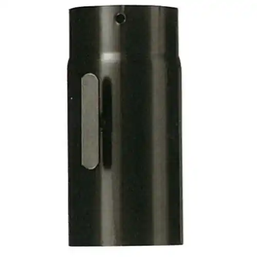 Actieprijs tubo tronchetto acciaio porcellanato nero Ø 120 mm 12 cm con serranda