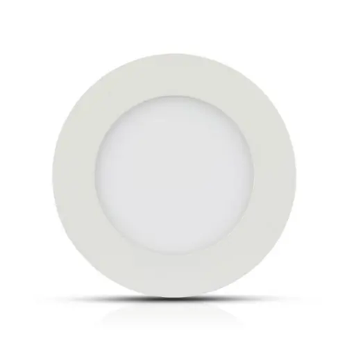 V-tac 707 pannello led ad incasso 6w colore bianco luce 4000k ø100mm 420 lm Speciale Aanbieding