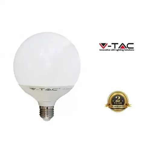 V-tac lampada lampadina led sfera bulbo 13W E27 luce naturale bianco neutro Koop Vandaag