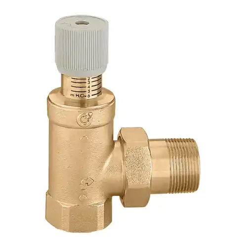 Valvola by pass differenziale 3/4” per pompe di calore caldaie in ottone Korting