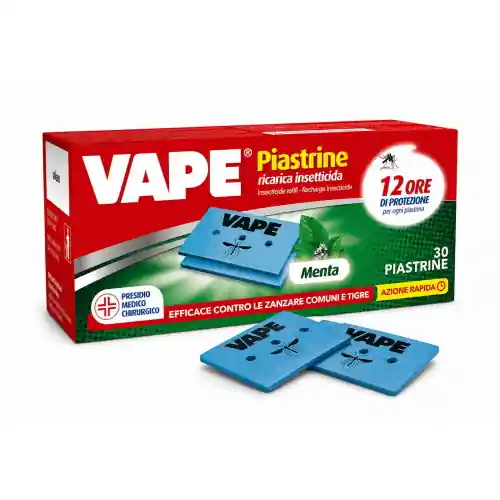 Vape 30 pz piastrine ricarica antizanzare profumate per elettroemanatore in pura cellulosa naturale e fibre di cotone 12 ore di protezione Lage Kosten
