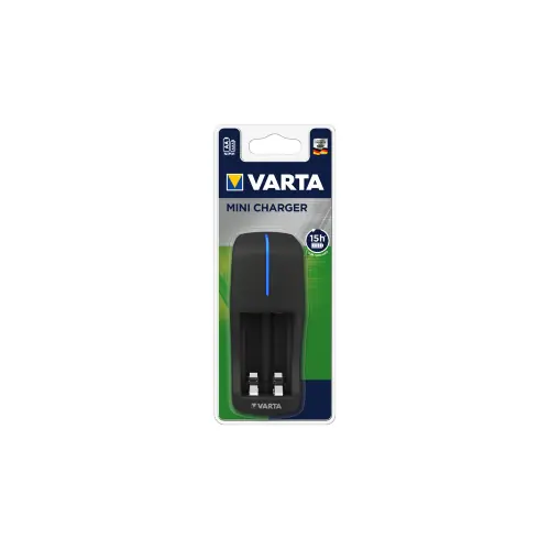 Varta caricabatterie mini charger vuoto per pile AA e AAA pile non incluse Laatste Kans