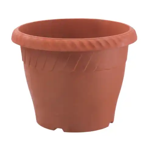 Fabrieksprijs Vaso in plastica tondo mod Olimpo Ø 15xh11cm arredo per esterno interno giardino