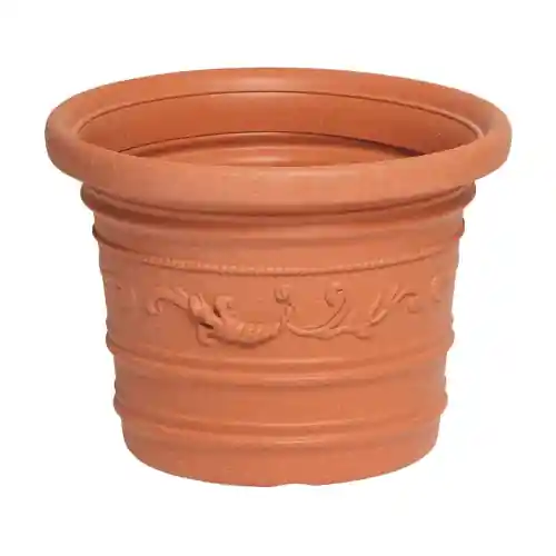 Vaso Prestige in resina festonato decorato Ø 40x30 cm per piante fiori balconi e terrazzi Bestseller