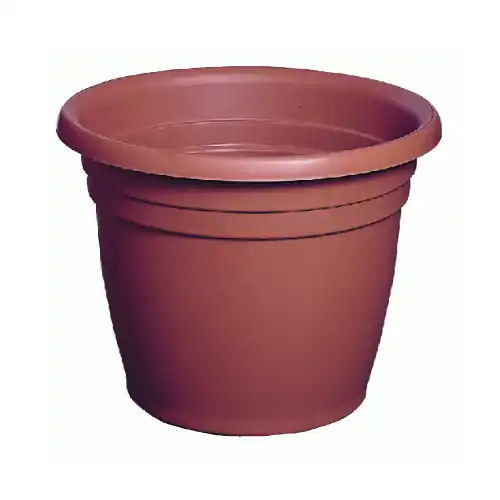 Vaso tondo I.C.S. Ø 55 x h.37 Lt. 50 per fiori giardino in polipropilene senza sottovaso Beste Prijs