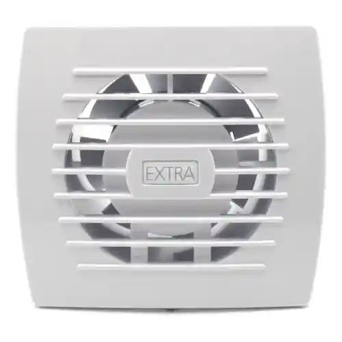 Seizoensaanbieding Vecamco aspiratore aria elettrico in ABS Ø 150 mm adatto a bagno cucina a muro e soffitto azionabile tramite interuttore della luce (Bianco - Ø 15 cm)