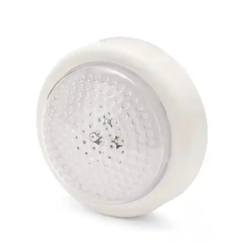 Velamp lampada a pressione a batteria con 3 led senza interruttore autonomia 40 ore per armadi auto soffitte Uitverkoop