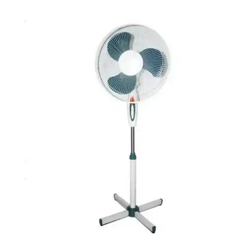 Gecertificeerd Ventilatore a piantana ø 40 cm oscillazione orizzontale 40 W altezza massima 1,30 mt a 3 velocità da pavimento