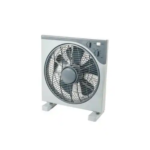 Hete Deal Ventilatore Box da terra 45W a 3 velocità cm 37x15,5x41 con timer e griglia frontale rotante