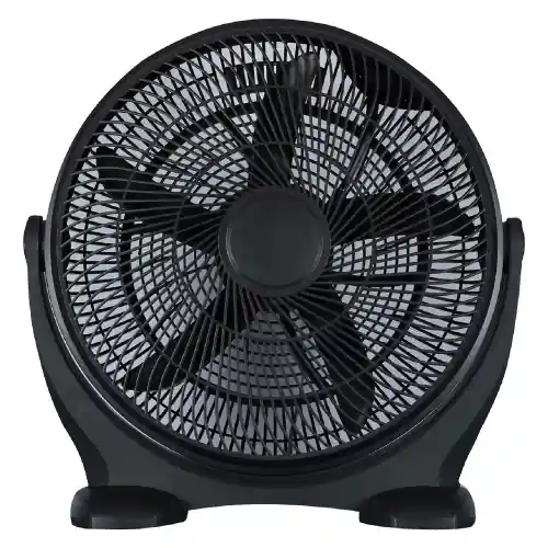 Betaalbaar Ventilatore da terra 50W in plastica con alette radiali curve a 3 velocità Ø 40 cm inclinabile verticalmente