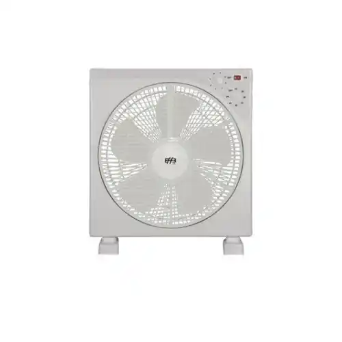 Ventilatore Effe Box 300 mm in ABS bianco 5 pale a 3 velocità 45W con timer e rotazione Direct Verzonden