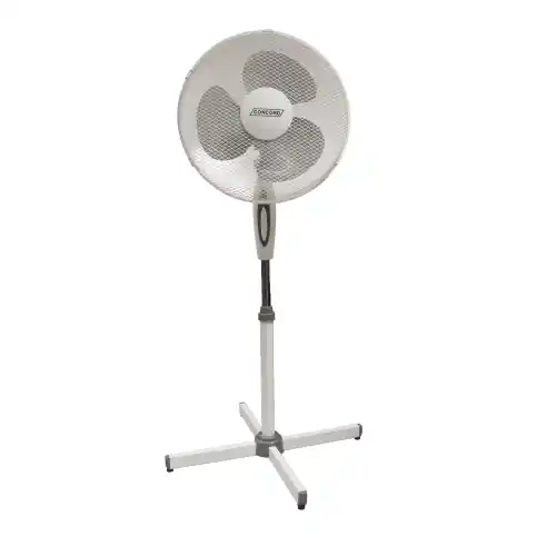 Ventilatore FS 1613 in ABS a piantana regolabile in altezza Ø 40 cm 45W con 3 velocità Hoge Kwaliteit