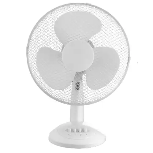 Favoriet Ventilatore FT-1201 da tavolo Ø 30 cm in ABS 35W 3 velocità oscillante da appoggio