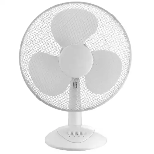 Ventilatore FT-1601 da tavolo Ø 40 cm in ABS 45W 3 velocità oscillante da appoggio Fabrieksprijs