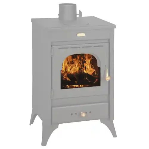 Vetro di ricambio per stufa a legna Kir9/12Kw ricambio originale Laatste Kans