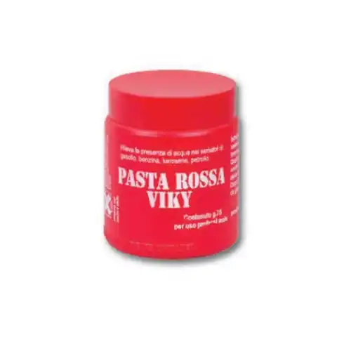 Viky barattolo 75 gr pasta rossa rilevatore acqua nei serbatoi benzina gasolio kerosene Actieprijs