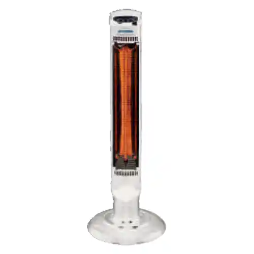 Voordeelprijs Vinco stufa a torretta 75180 al carbonio 1000w oscillazione automatica con piantana
