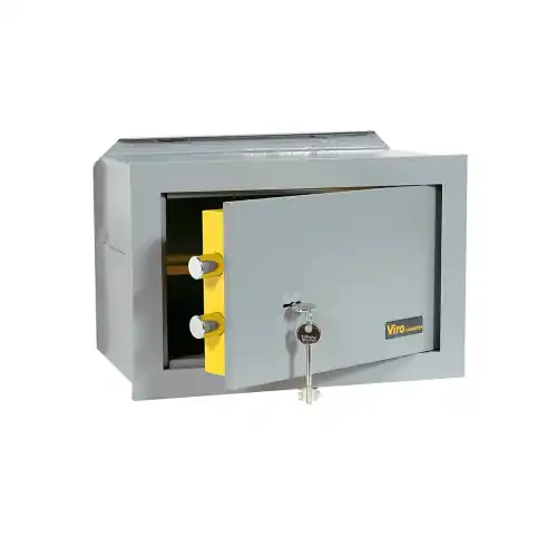 Viro 4554.20 cassaforte meccanica Casasicura da incasso cm42x20x30h doppia mappa in acciaio Lage Kosten