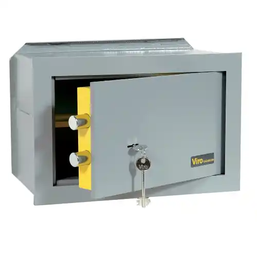 Beperkte Voorraad Viro 4555.25 cassaforte meccanica Casasicura da incasso cm49x25x36h doppia mappa