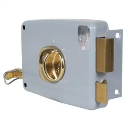 Viro art 7603 serratura da applicare dx destra entrata 60 mm 2 mandate Weekendaanbieding