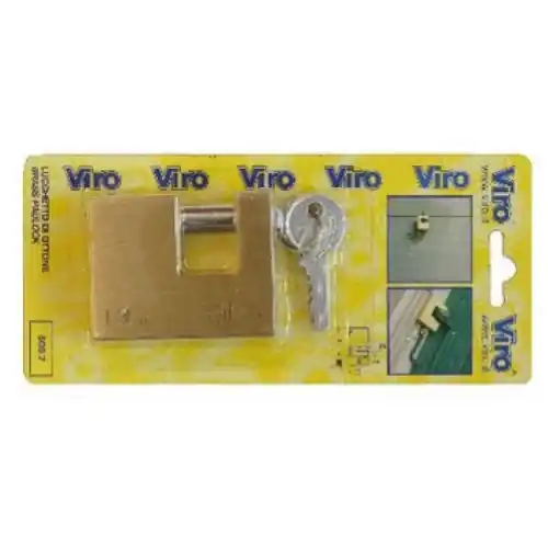 Weekendaanbieding Viro serie Fai art 506.7 lucchetto per serranda serrande base 70 mm