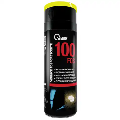 Koopje VMD 100 FOS bomboletta vernice spray fosforescente acrilica 400 ml giallo ad elevata visibilità