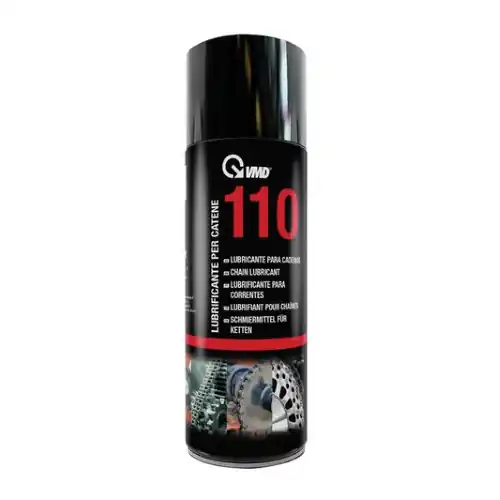 VMD 110 bomboletta spray 400 ml lubrificante protettivo per catene professionale made in Italy Laatste Versie